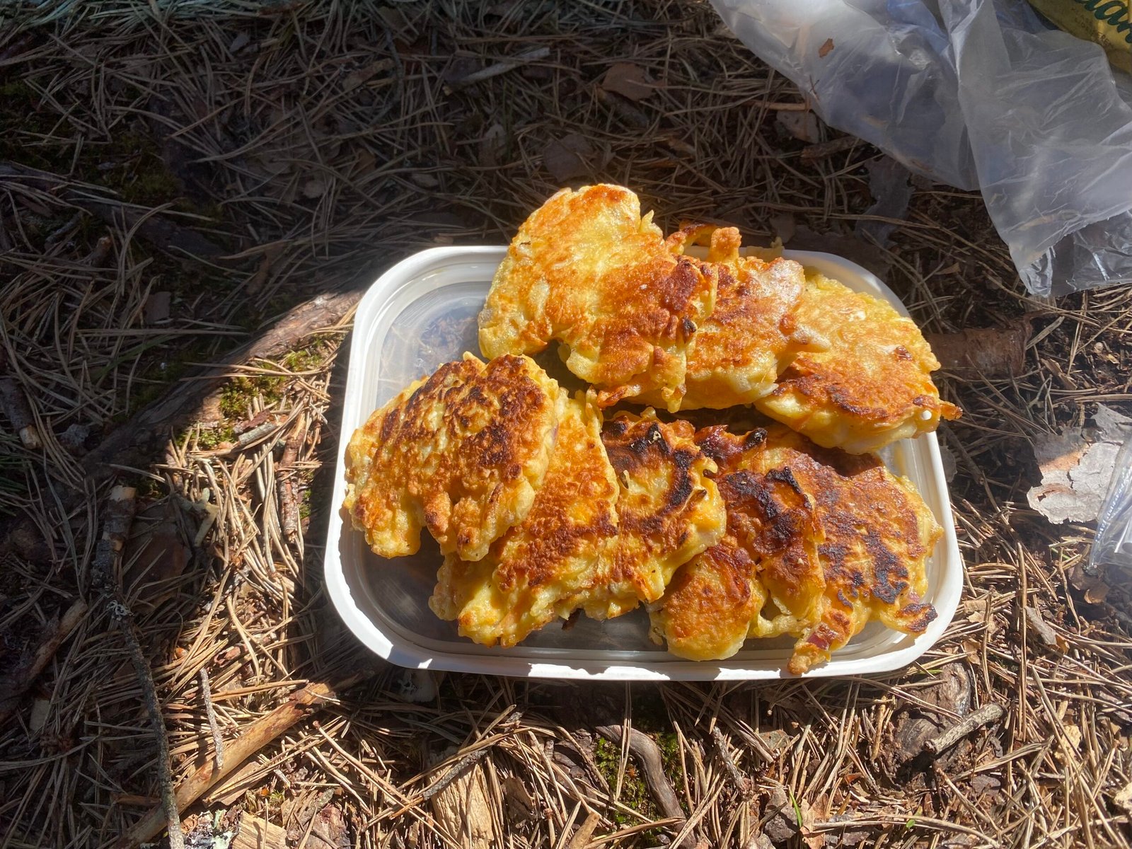 Grønnsakspannekaker (fritters)