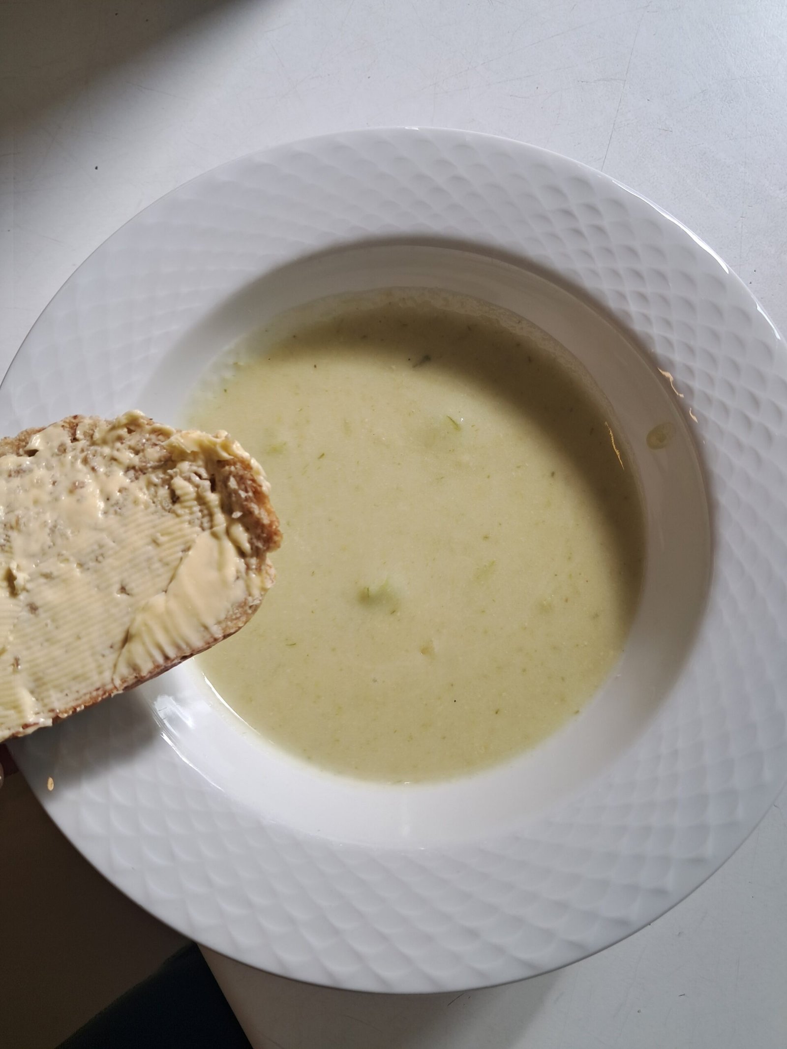 Purre- og potetsuppe